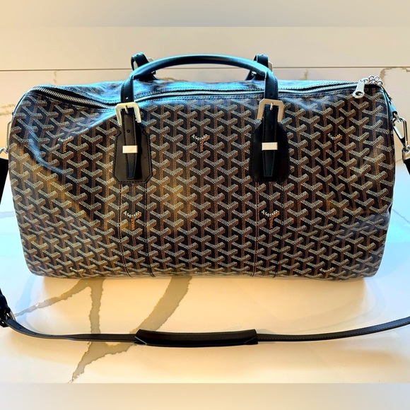Goyard Boston 45 Bag in Black - Picture 1 of 16